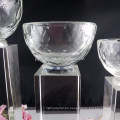 Trofeo de cristal barato en forma de diamante de la venta caliente